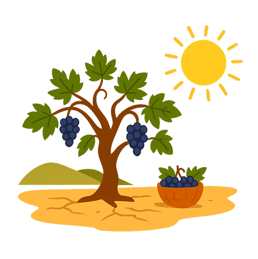 Illustration du climat climat continental sec