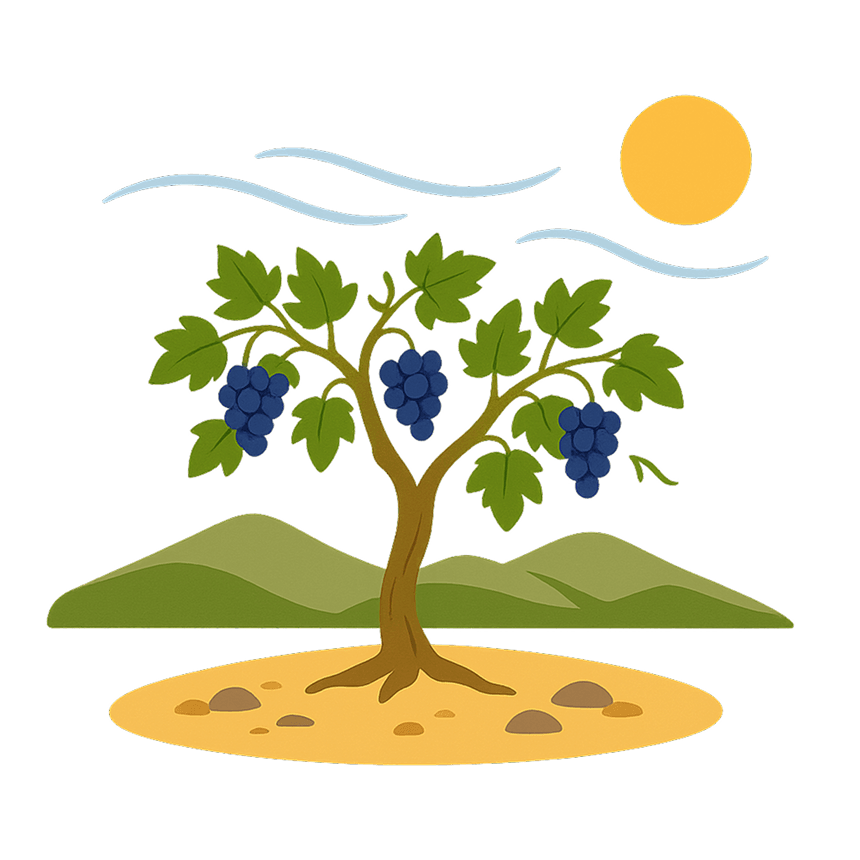 Illustration du climat climat venteux et équilibré