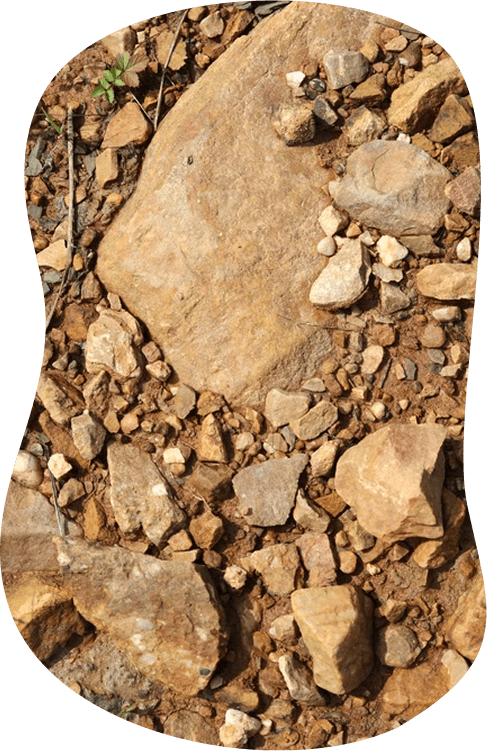 Granite rose-gris cristallin
